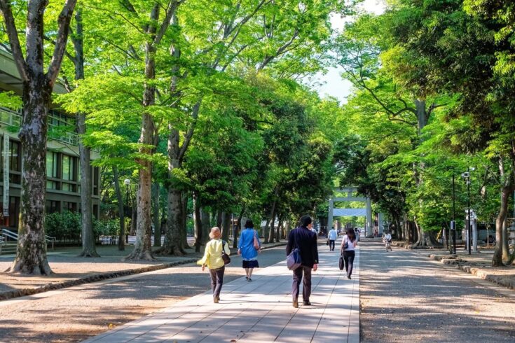 府中は昔ながらの街並みを感じられる街