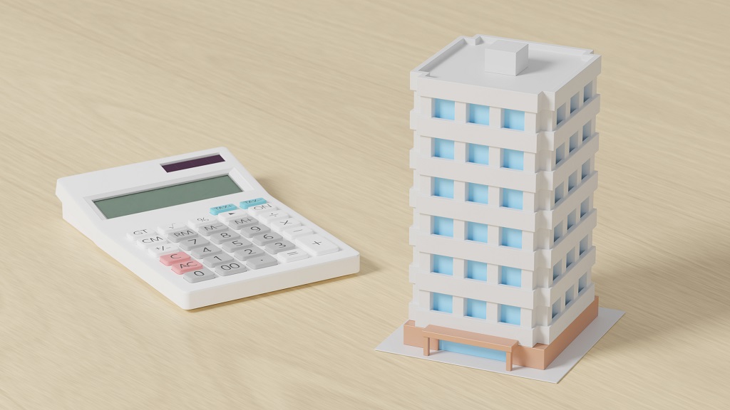 土地と建物の区分がない場合の計算方法