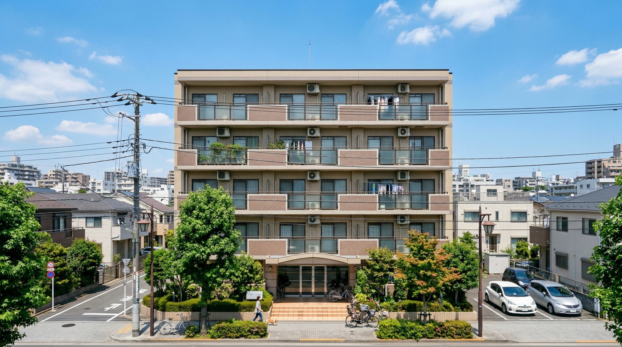 東京の中古マンション外観