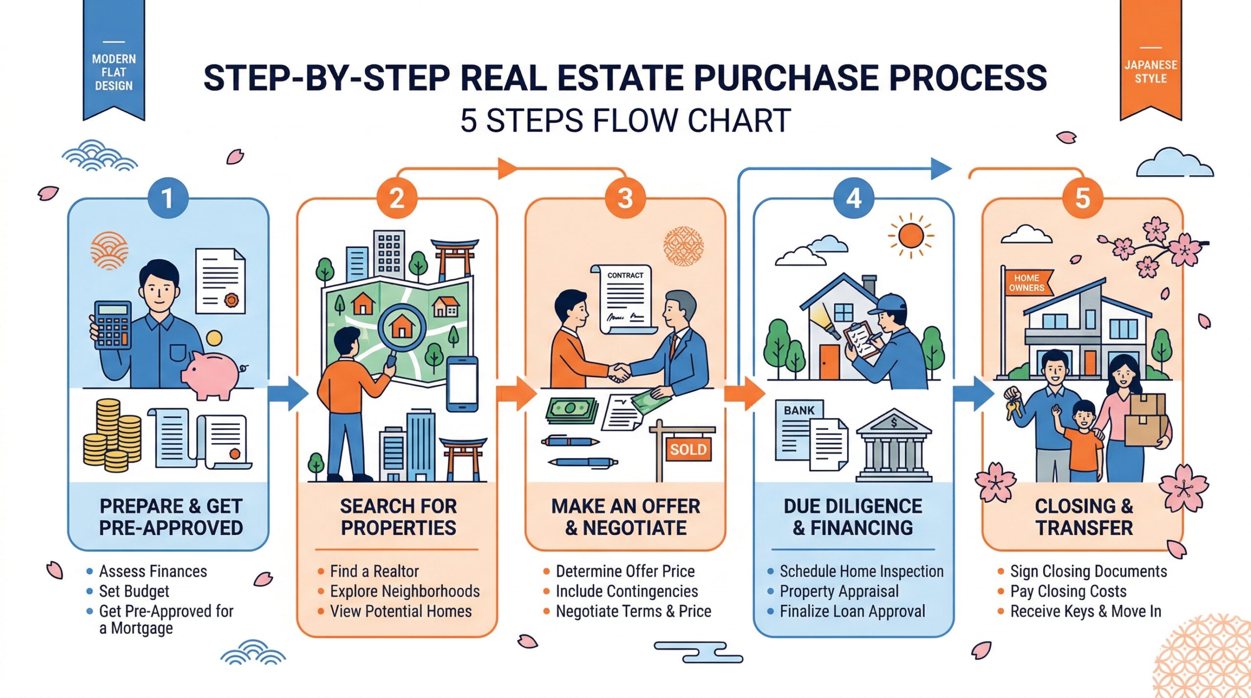買取の流れ・ステップ