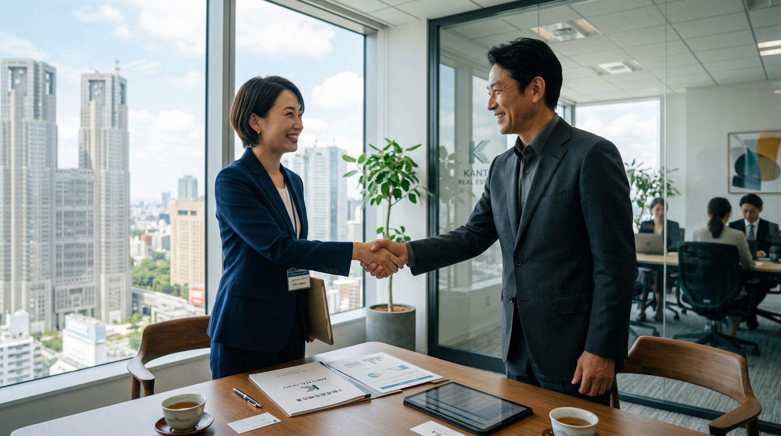 不動産査定シーン